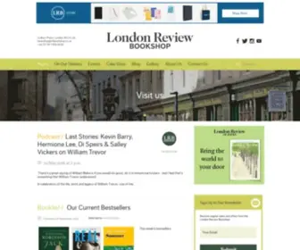 LRBshop.co.uk(London Review Bookshop) Screenshot