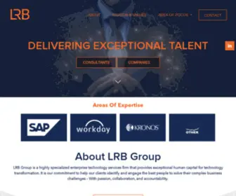 LRbtalent.com(LRB Group) Screenshot