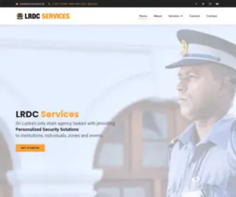 LRDcservices.lk(LRDC Services) Screenshot