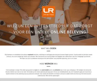 Lrinternet.nl(Internetbureau & Online Marketing) Screenshot