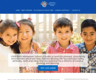 Lrmontessori.org(Little Rock Montessori) Screenshot