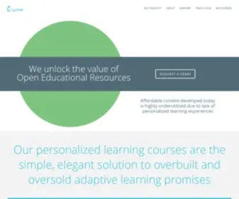 LRNR.us(Personalized learning at an affordable price) Screenshot