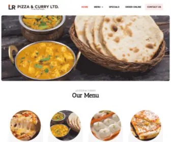 Lrpizzacurry.com(Your favorite place to order Pizza) Screenshot