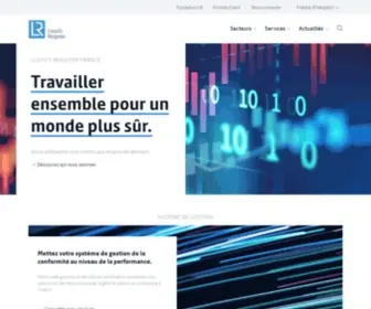 Lrqa.fr(Des solutions et des services adaptés à vos besoins) Screenshot