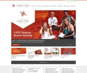 LRSD.net(Louis Riel School Division) Screenshot