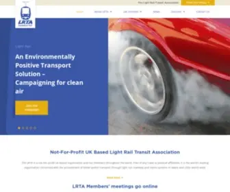 Lrta.org(The Light Rail Transit Association) Screenshot