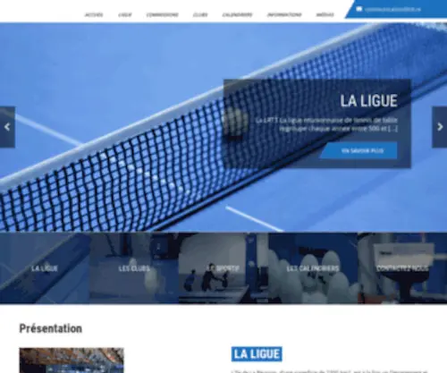 LRTT.re(Ligue Réunionnaise de Tennis de Table) Screenshot