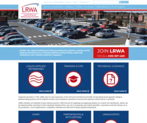 Lrwa.org.uk(Home) Screenshot