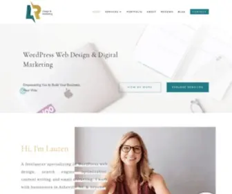 Lrwebsitedesign.com(LR Design) Screenshot