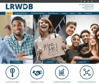 Lrworkforce.com(The Little Rock Workforce Development Board) Screenshot