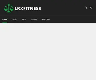 LRxfitness.com(LRxFitness) Screenshot