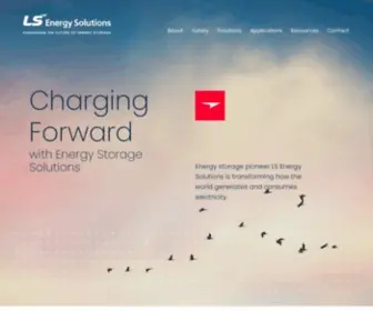 LS-ES.com(Energy Storage Solutions) Screenshot