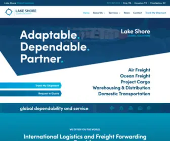 LS-GS.com(International Logistics & Freight Forwarding Provider) Screenshot