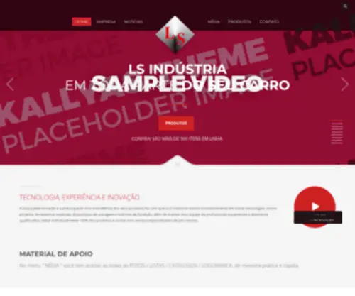 LS-Industria.com.br(Peças) Screenshot