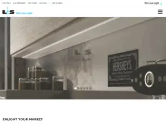 LS-Light.com(L&amp;S Soluzioni di illuminazione personalizzate) Screenshot