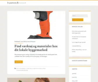 LS-Pastorat.dk(LS Pastorat) Screenshot