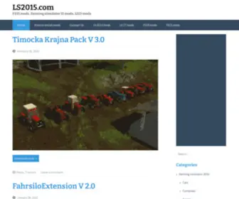 LS2015.com(FS15 mods) Screenshot