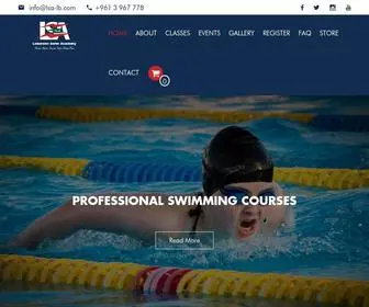 Lsa-LB.com(Lebanese Swim Academy) Screenshot