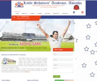 Lsaamroha.com(Little Scholars' Academy) Screenshot