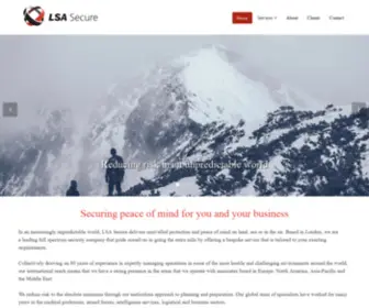 Lsasecure.com(LSA Secure Ltd) Screenshot