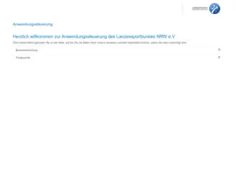 LSB-NRW-Service.de(Anwendungssteuerung) Screenshot