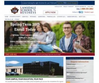 LSB.edu(Lansdale School of Business) Screenshot