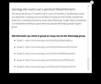 LSBFN.com(Laerskool Bloemfontein) Screenshot