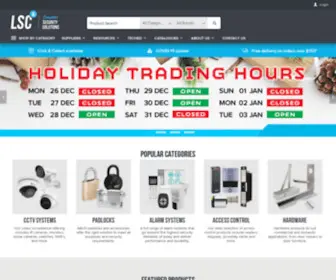 LSC.com.au(Complete Security Solutions) Screenshot