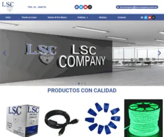 LSccompany.com.ec(LSC COMPANY) Screenshot