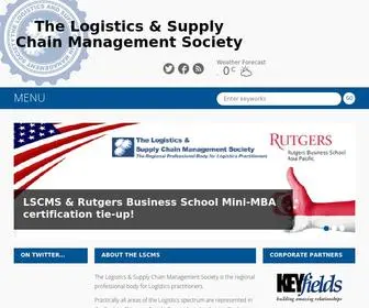 LSCMS.org(The Logistics & Supply Chain Management Society) Screenshot