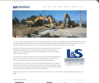 Lsconstruction.net(L&S Construction Home) Screenshot