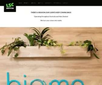LSCshopfitting.com.au(LSC Shopfitting) Screenshot