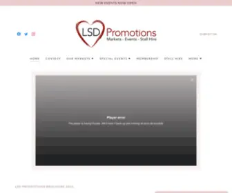 LSDpromotions.com(Market Stalls) Screenshot