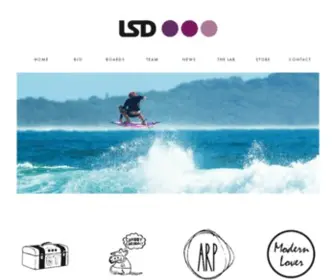 LSdsurfboards.com(●●●) Screenshot