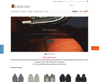 Lseat.com(Leather Seat Covers) Screenshot