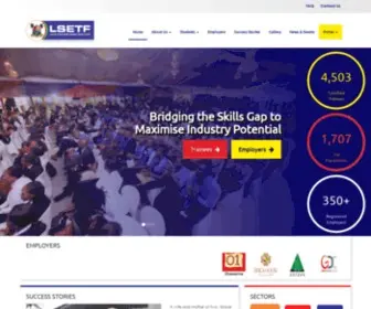 Lsesp.ng(Lagos State Employability Support Project) Screenshot