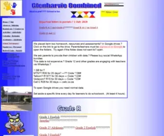 LSglenharvie.co.za(Laerskool Glenharvie) Screenshot