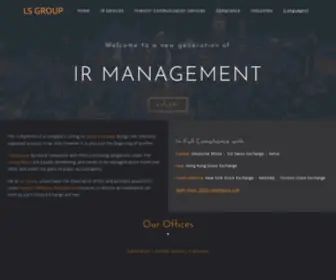 LSgrouplimited.com(LS GROUP) Screenshot