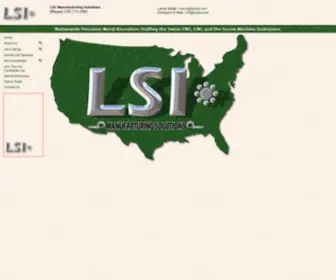 Lsijobs.com(LSI Manufacturing Solutions) Screenshot