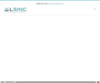 Lsinc.com(Intelligence, Security, Strategy, Product Development) Screenshot