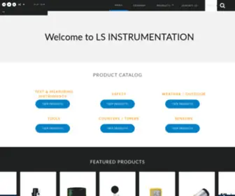 Lsinstrumentation.com(LS Instrumentation Sales & Services) Screenshot