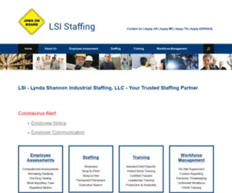 Lsitemps.com(Staffing Services in Memphis) Screenshot