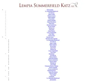 LSK-Iplaw.com(Lempia Summerfield Katz) Screenshot