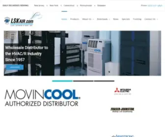 Lskair.com(LSKair: Wholesale HVAC/R Distributor in NJ) Screenshot