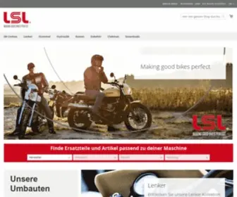 LSL.eu(LSL Motorradtechnik) Screenshot