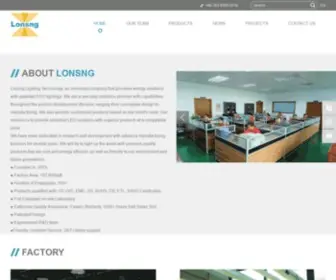 Lslightingtech.com(Dongguan Lonsng Photoelectric Technology Co) Screenshot