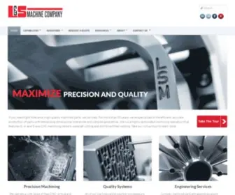 Lsmachineco.com(L&S Machine Company) Screenshot