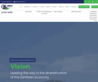 LSmfez.co.zm(Lusaka South Multi Facility Economic Zone Website) Screenshot
