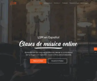 Lsmonline.co.uk(LSM en Español) Screenshot