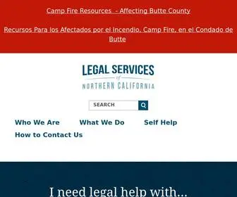 LSNC.net(Legal Services of Northern California) Screenshot